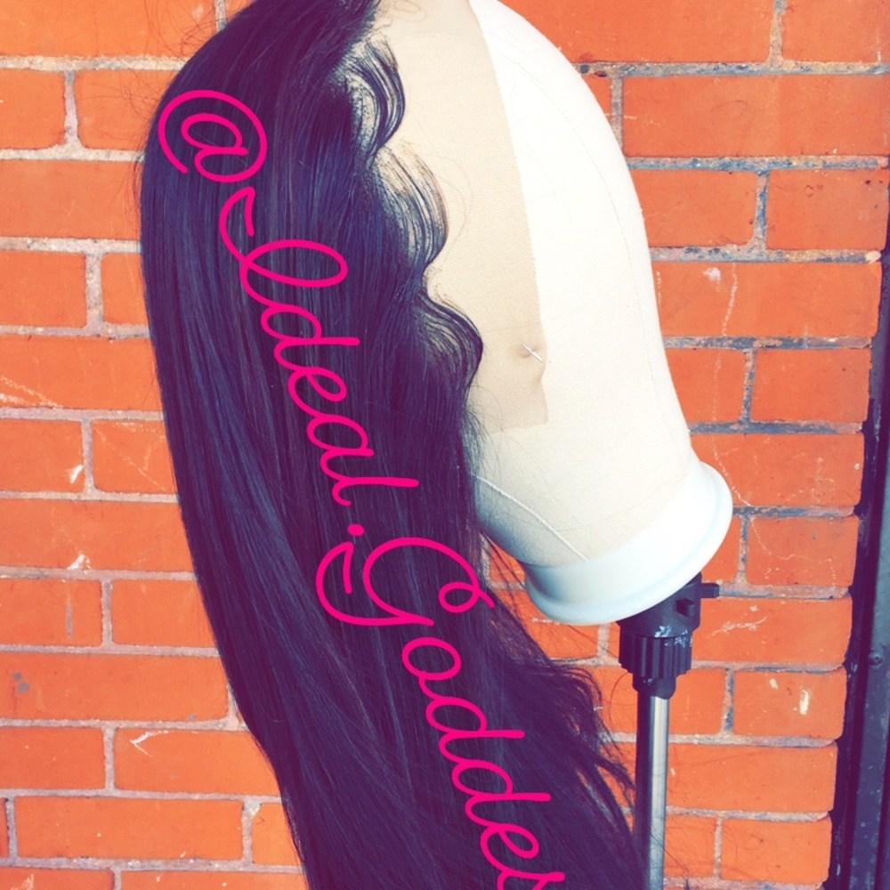 “Sassy” 20” Mink Straight Lace Wig